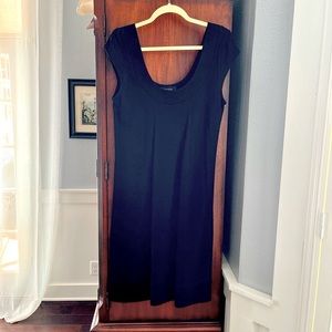 Karen Kane black scoop neck dress